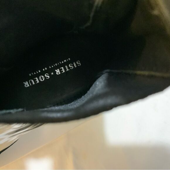 Sister Soeur Pippa Grey Patent ankle boots size 37 - Picture 9 of 10